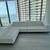 Modani white leather couch like new 1 thumbnail