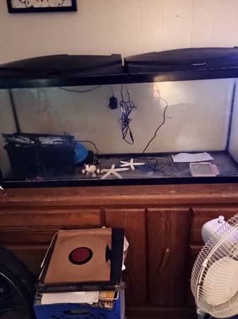 Complete 55 gallon fishtank 1