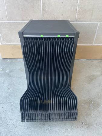 Vintage Pioneer ?? laserdisc storage cabinet for 30 discs laser disc 1