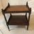 ANTIQUE ENGLISH TWO TIER END OR SIDE TABLE 4 thumbnail