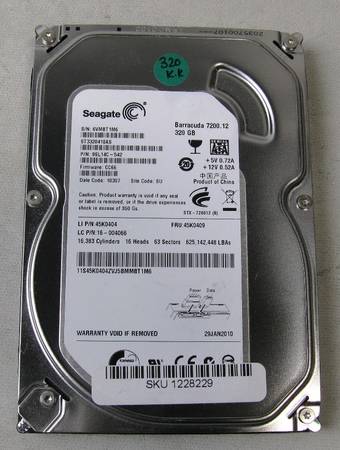 Seagate 500gb 7200 SATA Desktop pc mac hard drive 1