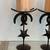 Rustic Handmade Pair of Metal Horseshoe & Star Candle Holders 3 thumbnail