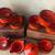 12pc VTG Metlox Poppytrail Fire Orange cup/dish set 6 thumbnail