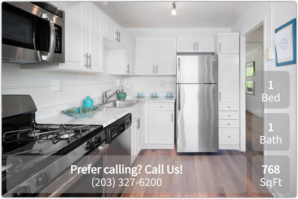 $2,150 / 1br - 768ft2 - Come see what luxury is all about! Residences on Bedford (Stamford)63788598296707120