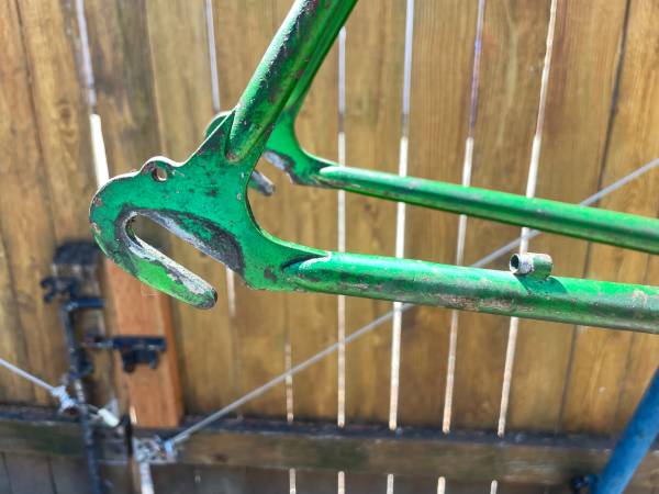 Vintage Lugged Bianchi Frame/ Fork/bars/cranks tall rider 56cm - $40 (Alki West Seattle)63471362491395124