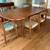 Mid-Modern Solid Teak Dining Table 1 thumbnail