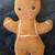 Very old gingerbread boy Knickerbocker doll child's toy old 1 thumbnail