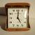 Phinney-Walker mid-century vintage travel alarm clock, folding case 1 thumbnail