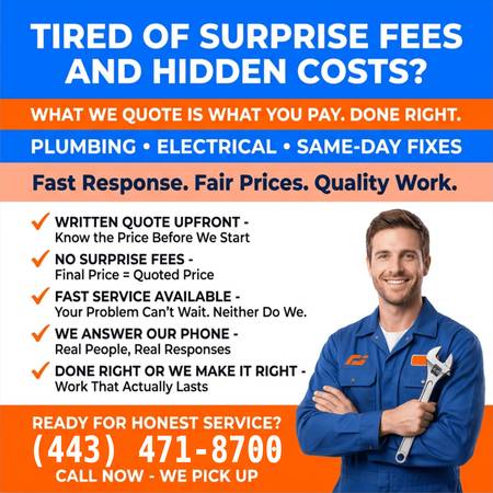 ✅✅Plumber & Electrician - Reliable Help When You Need It Most 1