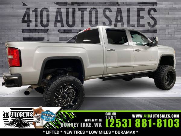 2015 GMC Sierra 2500HD SLT Crew Cab - $44,950 (Bonney Lake, WA)63623005464961122