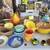 vintage melamine and plastic dishes, 1940's or so 6 thumbnail