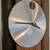 MCM Lucite Wall Pendulum Clock Vintage Sunbeam 3 thumbnail