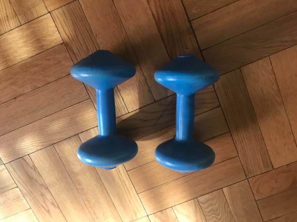 Weider dumbbells 5 punds 1
