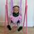 Pink Baby Doll Folding Swing 1 thumbnail