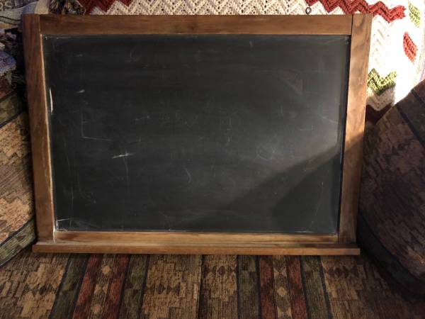 Antique Slate Chalkboard 1