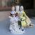 French Royal Court Couple Lamp Mid Century Ceramic Andrea Sadek Japan 3 thumbnail