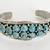 Navajo Sterling Turquoise 16 Stone Bracelet by Anita White Goat.BEAUTY 4 thumbnail