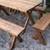 Picnic tables brand new handmade solidwood patio furniture 14 thumbnail