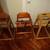 4 high chair restaurant One is like new.  One is good. Two need work 1 thumbnail