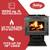 Ashely Hearth AW3200E-P 3,200 SF EPA Certified Pedestal Wood Stove 6 thumbnail