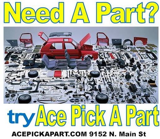 Pull your auto parts yourself & save $$ 1