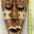 African Hand Carved Wooden Tribal Mask 2 thumbnail