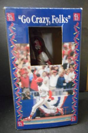 OZZIE SMITH "GO CRAZY" McDONALD'S 2002 HARTLAND STATUE 1