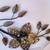 NEW: Metal Deco w/flowers & leaves 2 thumbnail