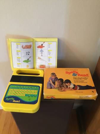 Vintage Texas Instruments Speak and Read - $25 (san mateo)63471321371651121