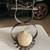 Iron tabletop bicycle and rustic metal snowman with rope candle $10 each 3 thumbnail