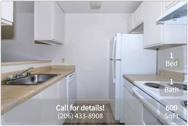 $1,500 / 1br - 600ft2 - Solicite ahora y obtenga hasta 1 mes gratis - 1 habitación, 1 baño, 600 pies cuadrados (Seattle)63688531953539121