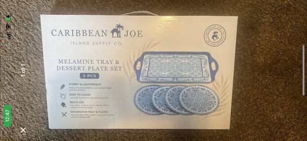 Dessert plate set 1