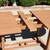 Gloster teak patio table and Gloster chairs 8 thumbnail