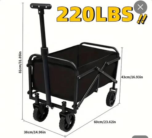 Hauling Cart 4 shopping, sports, grocery 1