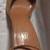 Joseph Shoe Salon Michigan Avenue Chicago Beige SUEDE PUMPS w/ankle st 3 thumbnail