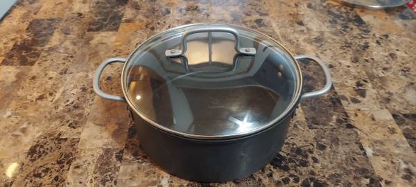 CALPHALON 5 Quart Heavy Anodized Aluminum Pot 1