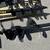 NEW UNUSED Mini Excavator Attachment Set Quick Coupler, Rake, Ripper, 7 thumbnail