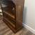Vintage Edwardian style oak glazed two-shelf bookcase 5 thumbnail