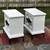 FARMHOUSE LINEN WHITE NIGHTSTANDS SIDE TABLES 7 thumbnail