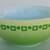 PYREX 4 QUART GREEN YELLOW SQUARE and DOT OMBRE CINDERELLA PROMOTIONAL 3 thumbnail
