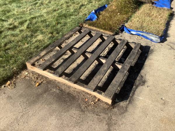 Sod pallet. FREE FREE FREE 1