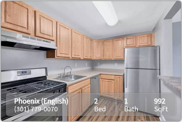 $1,596 / 2br - 992ft2 - Near major public transit and buslines! Great for commuters! (Bladensburg - Bladensburg Waterfront Park)64040025555842122