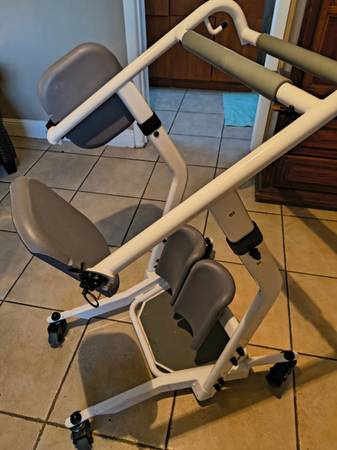 White Mobility Aid Walker 1