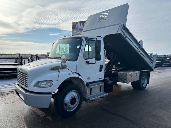 2012 Freightliner M2 106 with New Crysteel 14' Contractor Body Package 1
