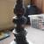 Conmar Marble & Brass Pedestal Table 5 thumbnail