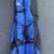 Golf Travel Bag with Wheels Black Blue Excellent Condition 1 thumbnail