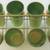 1960’s Regal Ware GREEN Supreme Aluminum Tumblers 8 with Rack 10 Oz 7 thumbnail