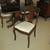 Atq Dark Solid Wood Drop Leaf Dining Table w/5 Leaves, Protective Glas 9 thumbnail