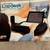 Sofia Sam Multitasking Memory Foam Lap Desk With Black Top & USB Light 3 thumbnail