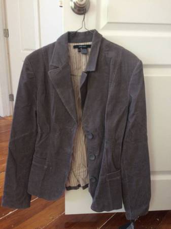 Corduroy jacket gray 1